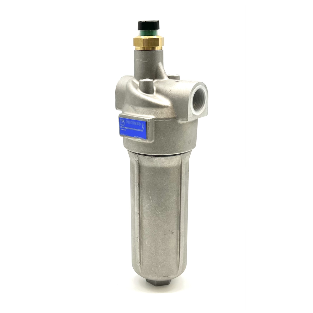 Filtrec F040 In Line Medium Pressure Filter, 10 Micron Glass Fibre, 3/4" BSP, 70 L/Min, 70Bar