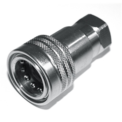 Hydraulic ISO A quick release coupling, Female, 3/8 BSP