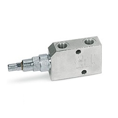 Hydraulic single over centre valve, VBCD 3/8 SE