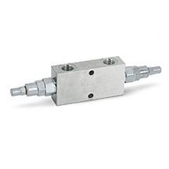 Hydraulic double overcentre valve, VBCD 3/8 DE