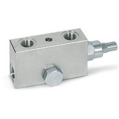 Hydraulic single overcentre valves flangeable by screw, VBCD 3/8 SE/A FLV