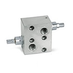 Hydraulic overcentre valve flangeable on Danfoss motors, VBCDF 1/2 SE OMP-OMR