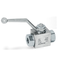 Hydraulic 2 Way Ball Valve 1/4 BSP ports