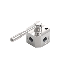 GL Stainless Steel 3 Way, High Pressure Flow Divider, 3/8 BSP Ports with Open Centre Distributor