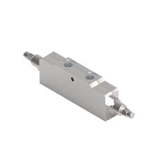 GL Stainless Steel Dual Pilot Assisted Overcentre Valve, 1/4 BSP, 30-210 Bar Pressure