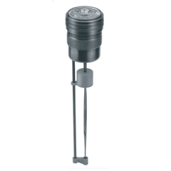 Hydraulic visual level indicator with float system, 2 BSP, L=400 for use with Oil, TRBF/LG4G