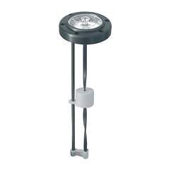 Flanged level indicator with float system length 203, for use with Oil