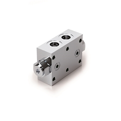 Hydraulic Double Pilot Operated Check Valve Flangeable, VBPDE 3/8 FL