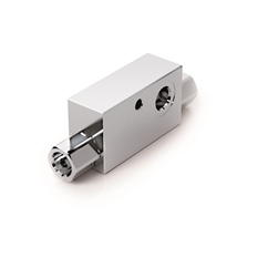 Hydraulic double pilot operated check valve with lateral connections, VBPDE 1/4 AL