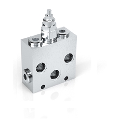 Hydraulic Cross Line Relief Valve With Anti-Cavitation With Single Adjustment, VAA/RU 1/2 , BSP 1/2