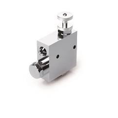 Hydraulic 3 Way Flow Priority Valve With Reverse Check Valve RFP3, 3/8 c/VU