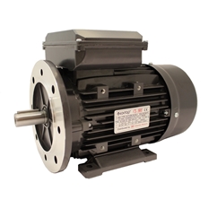 Three Phase 200v Electric Motor, 0.55Kw 4 Pole 1500rpm, Frame Size D71, With Flange And Foot Mount