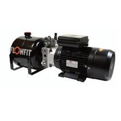UP100 110V AC 50HZ 1 Phase P+T Circuit Hydraulic Power unit, 1.68 L/min, 5L Tank