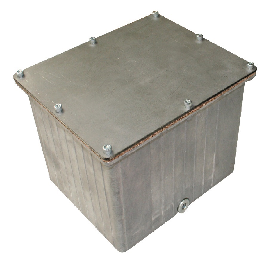 Hydraulic Aluminium tank and accessories, 6.5 Litre tank