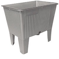 Hydraulic aluminium feet for aluminium tank, set of 4