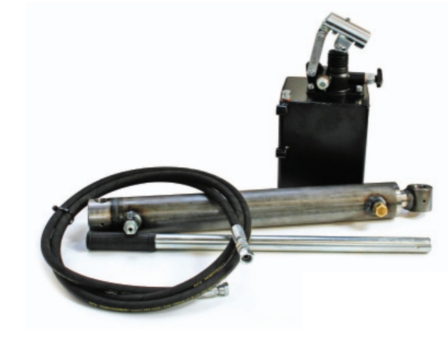 Flowfit Hydraulic S/A Handpump Trailer Kit Lift 2.5 Tonne 400mm