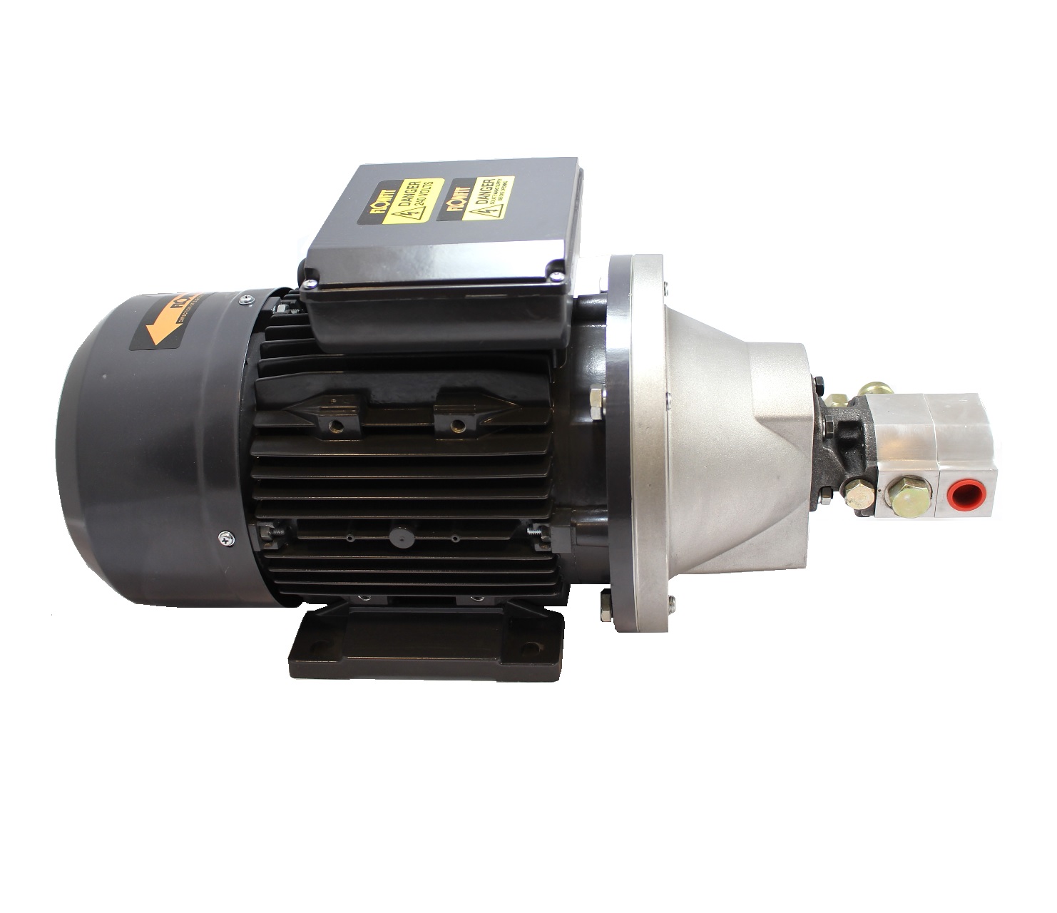 Hydraulic Electric Motor Pump Set 3.7KW 240V Single Phase (1PH) with 8GPM Hi-Lo Pump