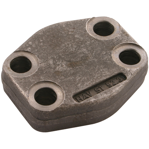 Closed Flanges, 1/2" Flange Size, Bolt Size: M8 x 30