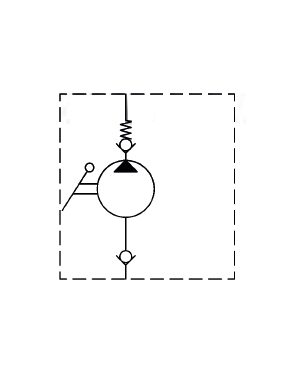 GL Single Stroke for Single Acting Cylinder without Release Hand Knob with Actioning Lever