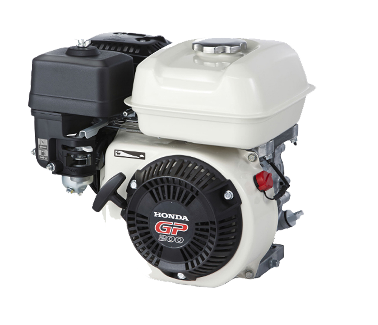 Honda GP200, 6.5 HP Petrol Engine, Recoil Start, Horizontal Mount (White) Featured Deal