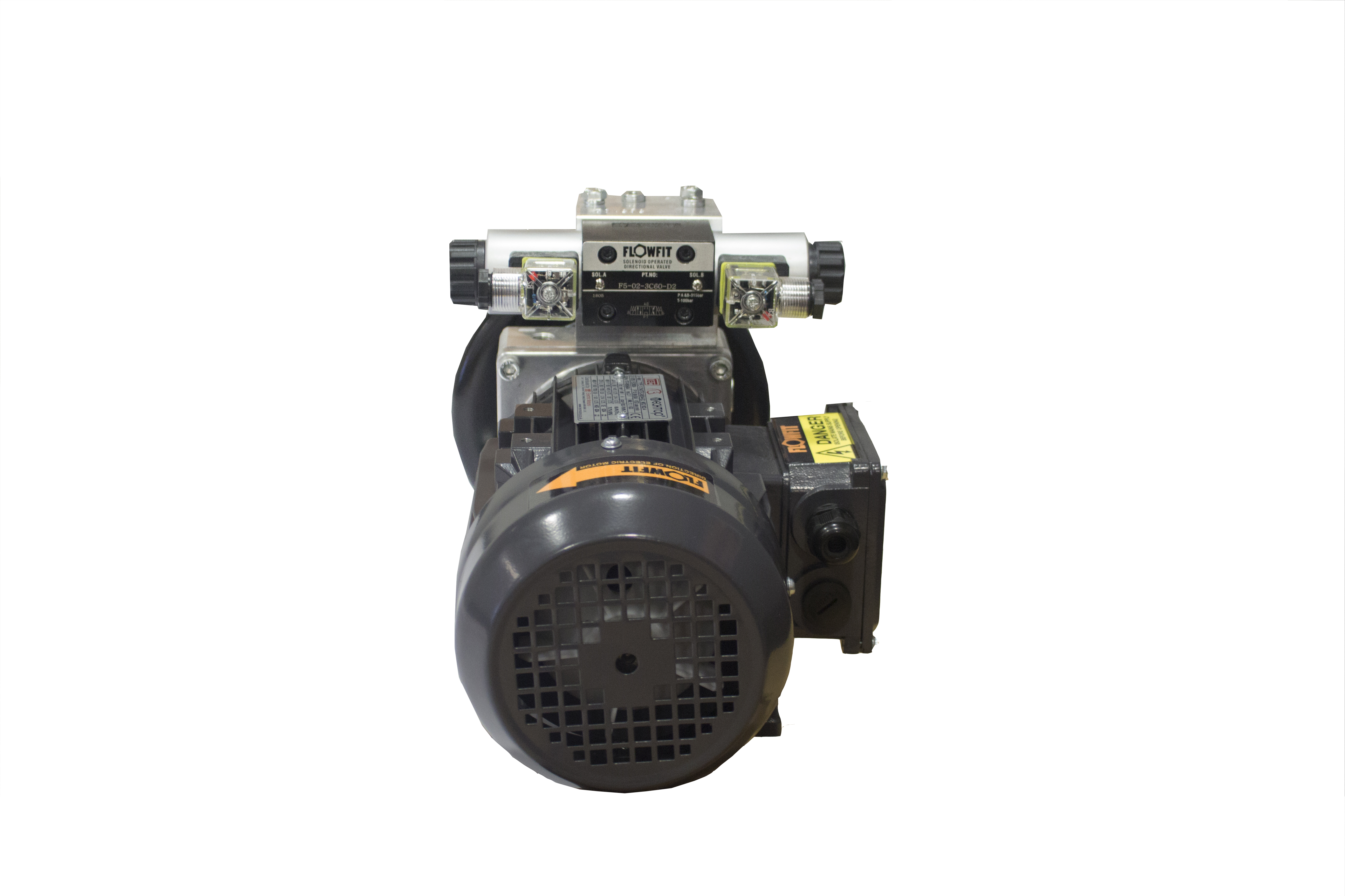 Flowfit Hydraulic AC Power unit, 110v, Single phase, Double Acting Circuit, 0.55Kw, 1.08L/min Flowfit Hydraulic AC Power unit, 110v, Single phase, Double Acting Circuit, 0.55Kw, 1.08L/min
