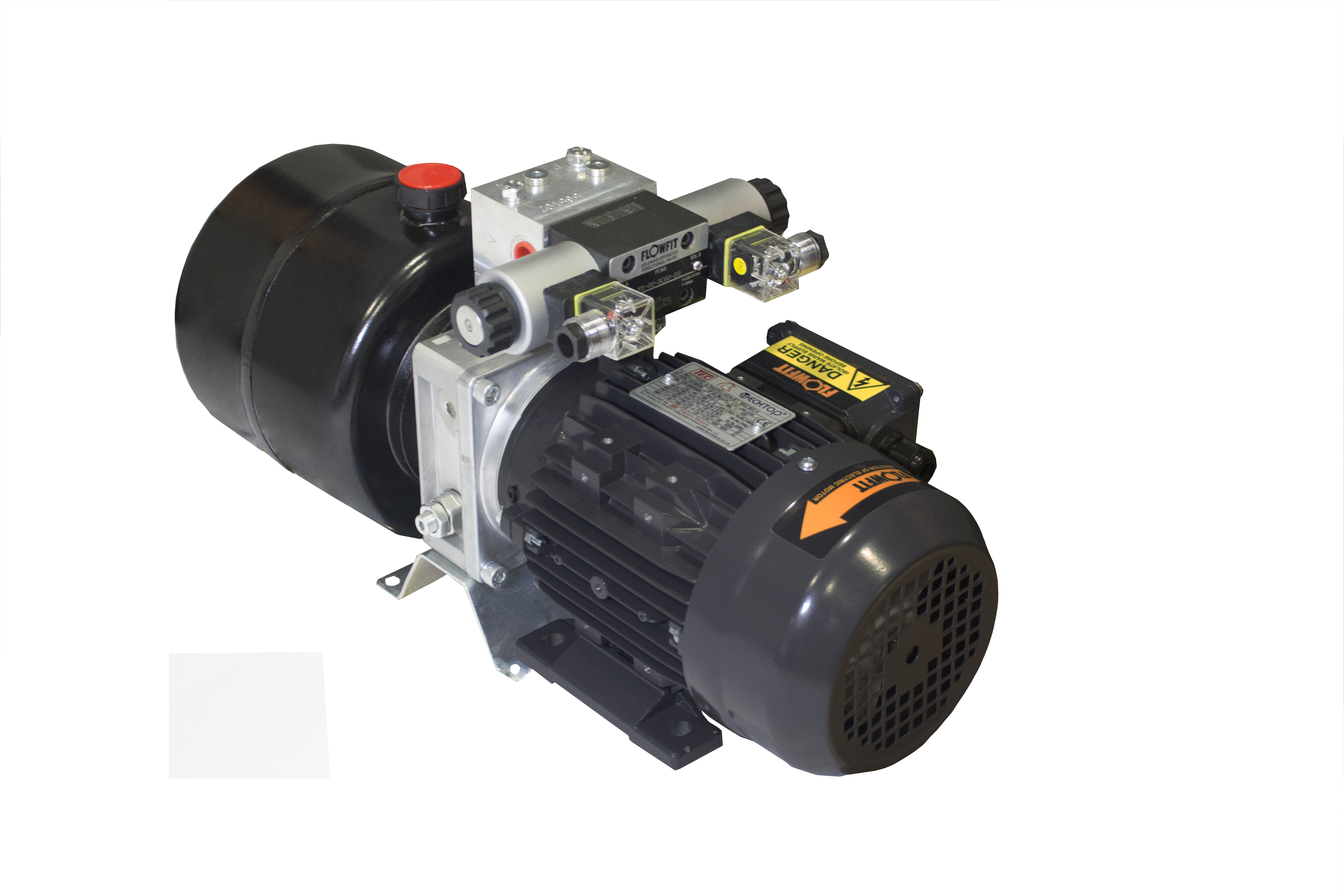 Flowfit Hydraulic AC Power unit, 415v, Three phase, Double Acting Circuit, 0.55Kw, 1.08L/min