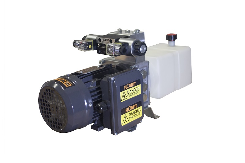 Flowfit Hydraulic AC Power unit, 110v, Single phase, Double Acting Circuit, 0.55Kw, 1.08L/min PT