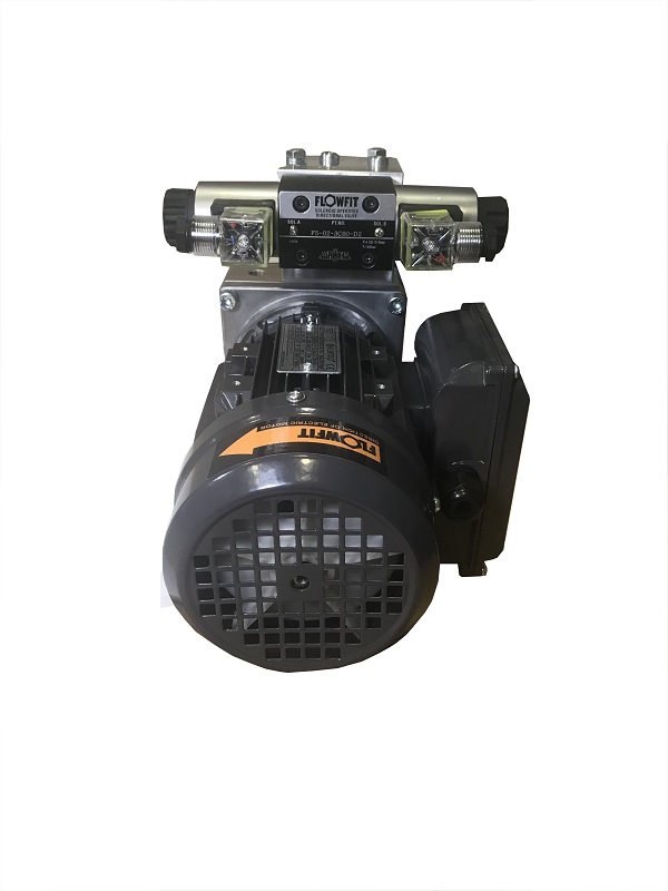 Flowfit Hydraulic AC Power unit, 110v, Single phase, Double Acting Circuit, 0.55Kw, 1.08L/min PT Flowfit Hydraulic AC Power unit, 110v, Single phase, Double Acting Circuit, 0.55Kw, 1.08L/min PT