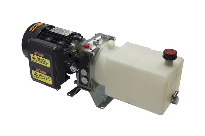 Flowfit Hydraulic AC Power unit, 110v, Single phase, Single Acting Circuit, 0.55Kw, 1.08L/min PT