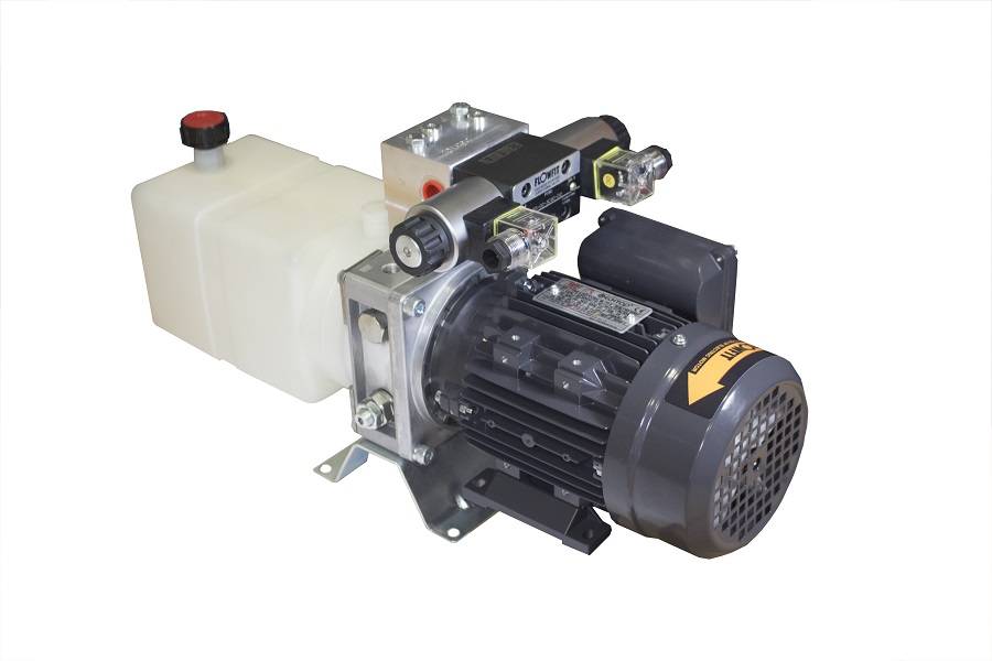 Flowfit Hydraulic AC Power unit, 240v, Single phase, Double Acting Circuit, 0.55Kw, 1.08L/min PT