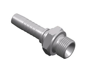 Vincke BSP Stud Male, 1/8" BSP Stud x 1/4" Hose