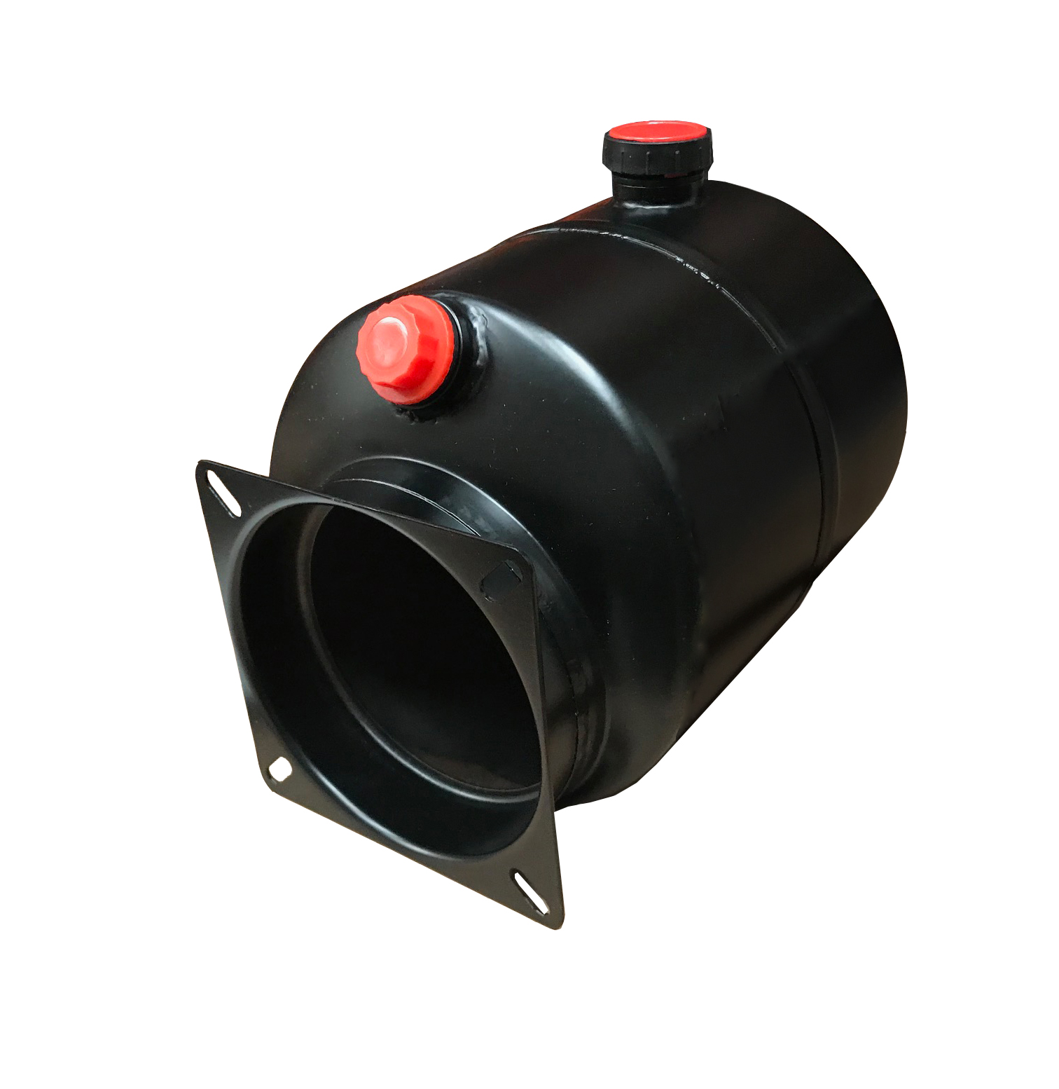 Steel Tank Suitable for Flowfit 110V, 240V and 415V AC Power Unit, 4 Litre, Neck Size 123mm, Horizontal or Vertical