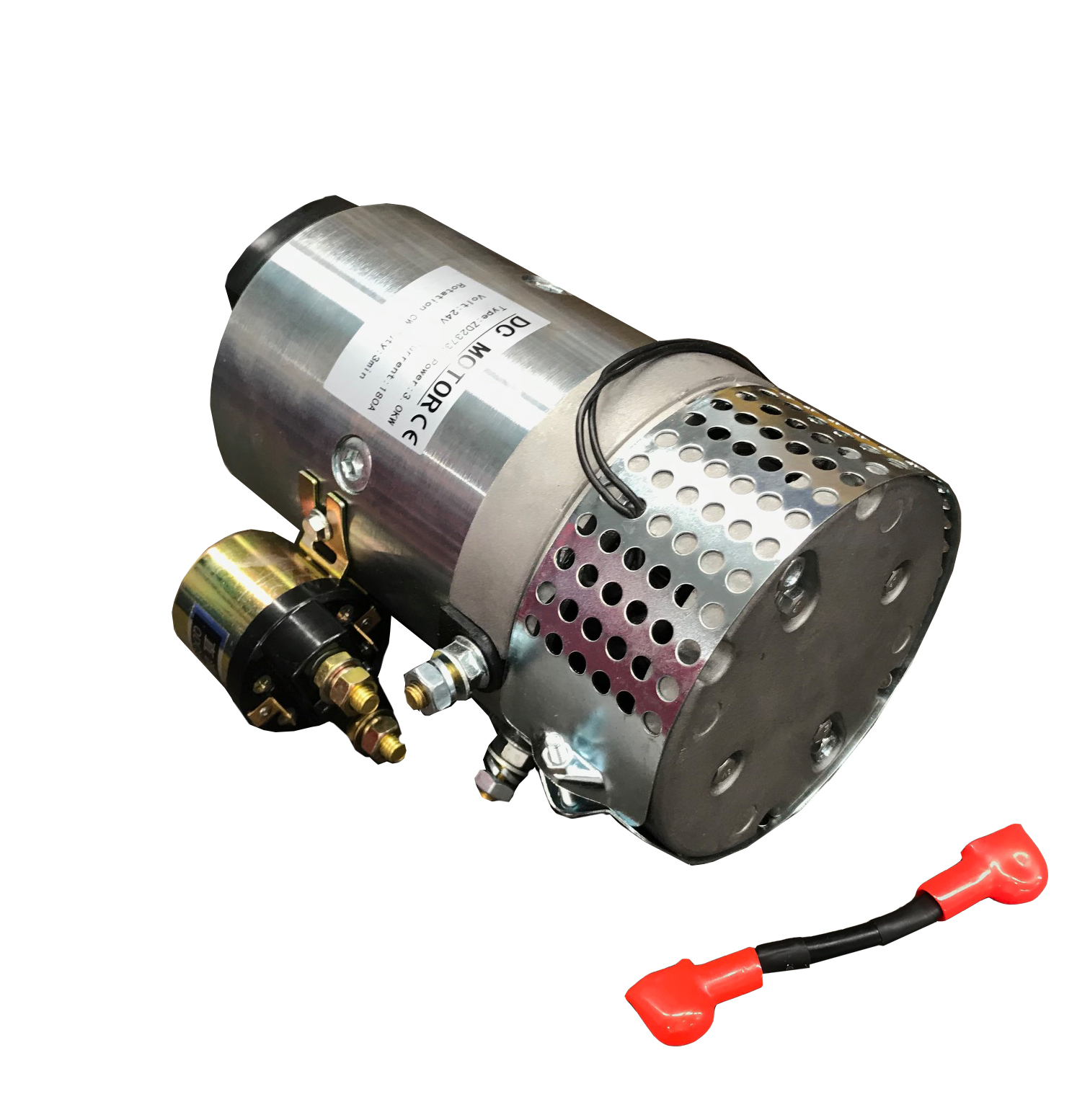 24V DC 3KW Electric Motor c/w Started Relay