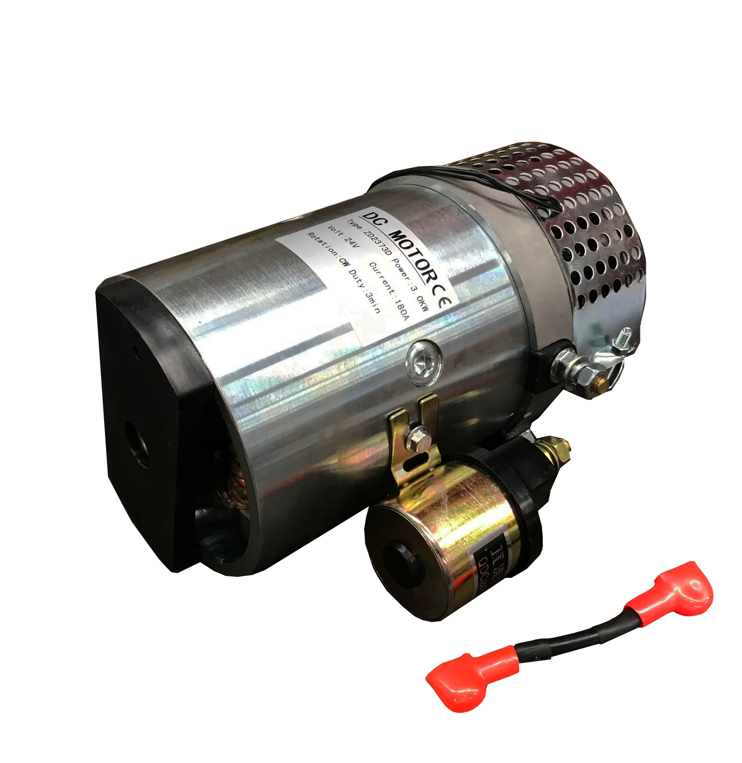 24V DC 3KW Electric Motor c/w Started Relay