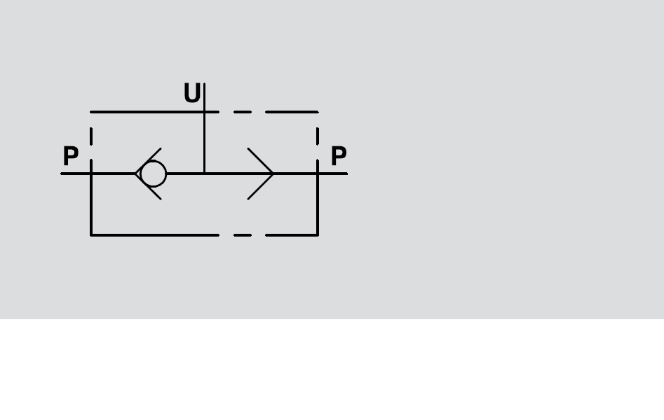 Hydraulic Shuttle Valve, VU2P 1/4"