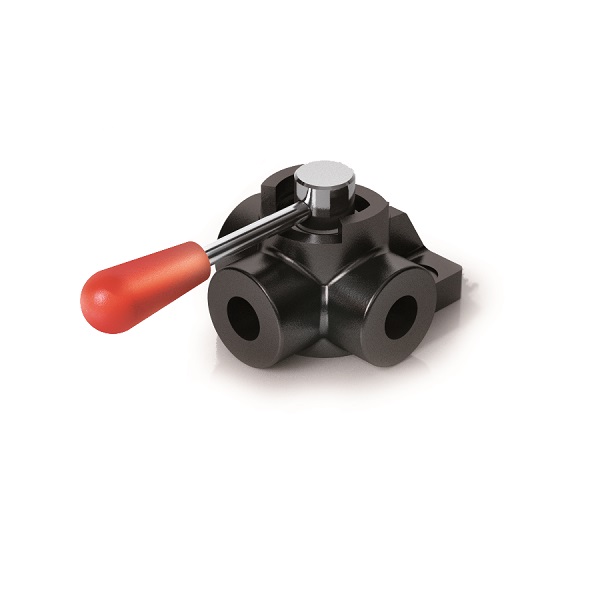 Hydraulic 3 Way, 3/8" BSP, Open Centre, Diverter Valve, DF 3 VIE