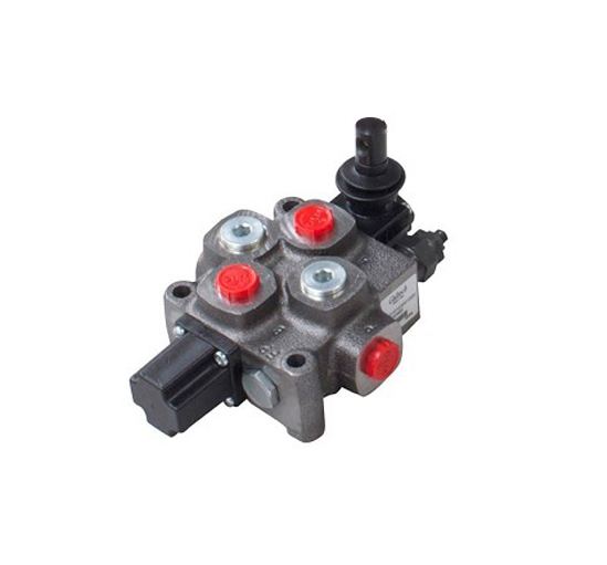 Walvoil 1 Bank, 1/2 BSP, 60 l/min Double Acting Cylinder Spool 3 Position, Spring Return Hydraulic Monoblock Valve