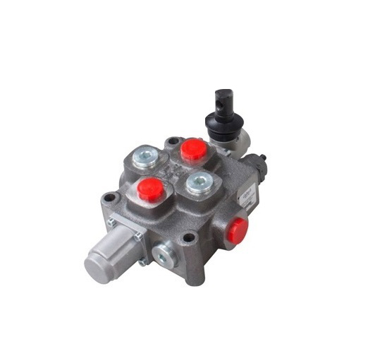 Walvoil 1 Bank, 1/2 BSP, 90 l/min Double Acting Cylinder Spool 3 Position, Spring Return Hydraulic Monoblock Valve