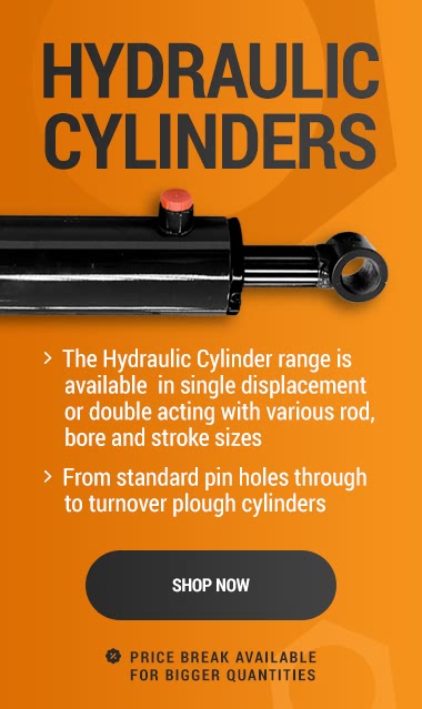 Flowfit Hydraulic Double Acting Cylinder/Ram 60x30x200x400mm 703/2 