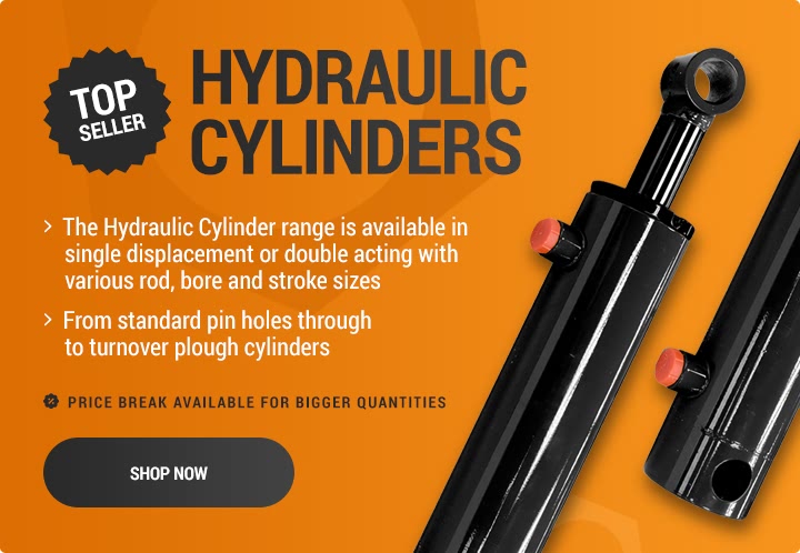 Flowfit Hydraulic Double Acting Cylinder/Ram 50x30x1500x1700mm 702/1500 
