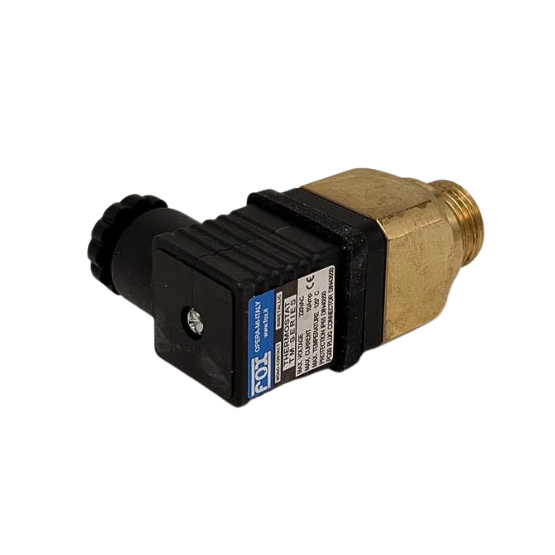 FOX TM64A1 40°C N/O Temperature Switch – 1/2" BSP Male, 200 Bar FOX TM64A1 40°C N/O Temperature Switch – 1/2" BSP Male, 200 Bar