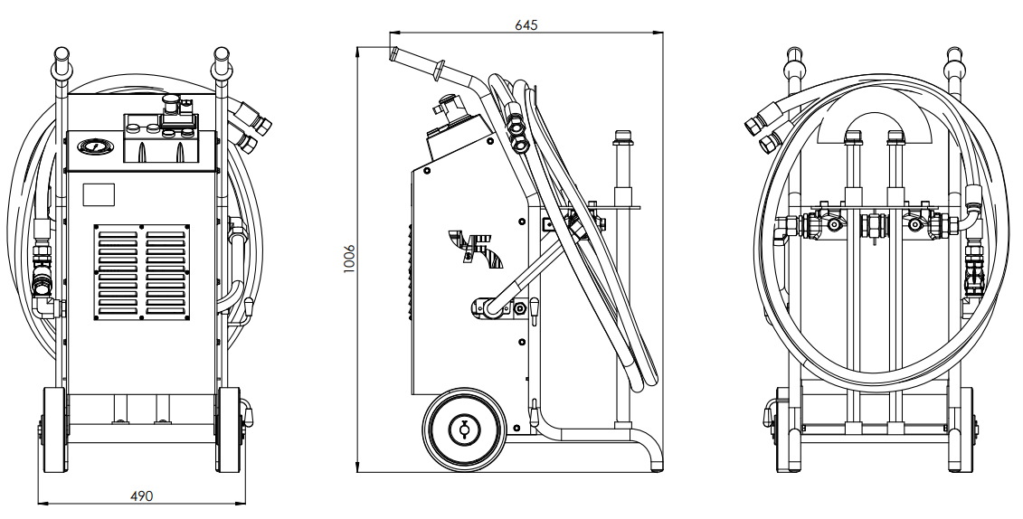 FUF050 DIMENSIONS
