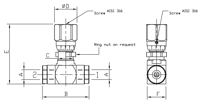 VRFB-INOX DIAGRAM