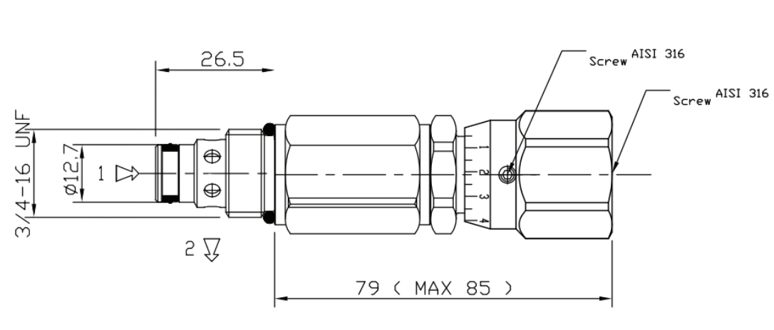 VCCF6-V-INOX DIAGRAM