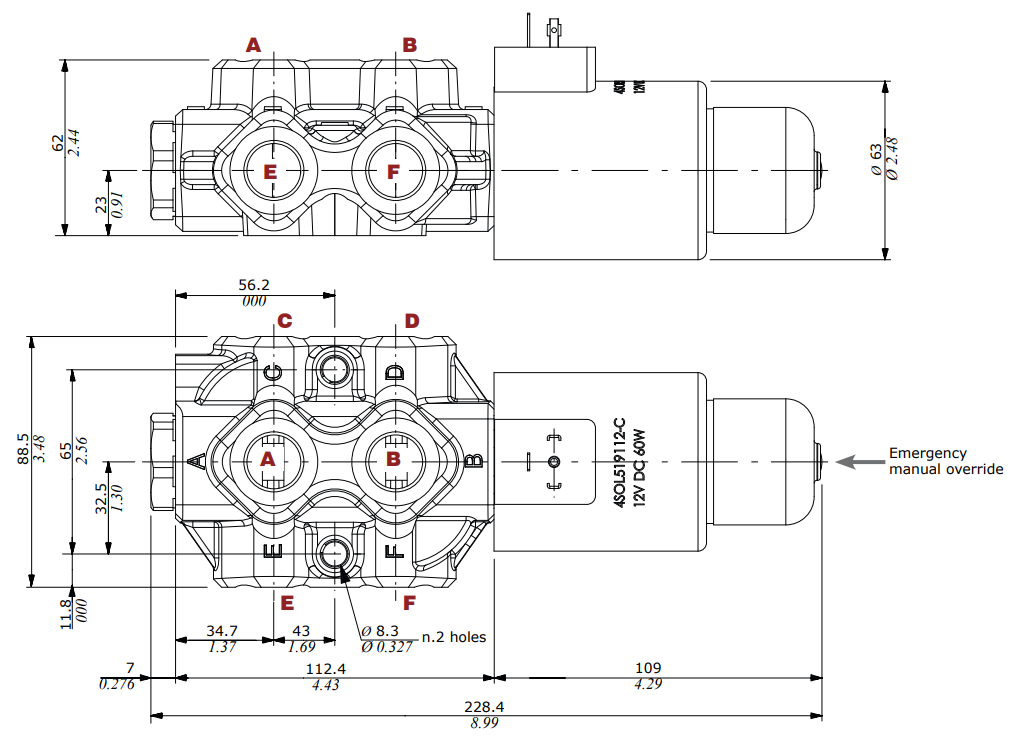 DFE102 6 WAY DIAGRAM