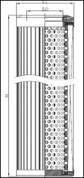 Filtrec DMD127K10B Filter Element Filtrec DMD127K10B Filter Element