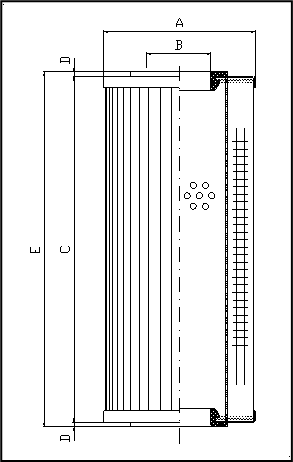 Filtrec D652T60A Filter Element