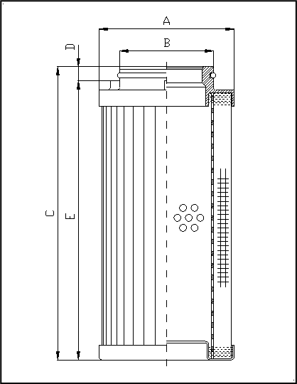 Filtrec D731G03BV Filter Element