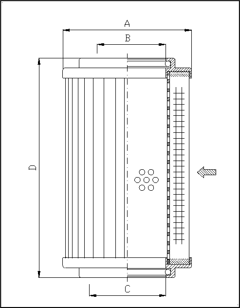 Filtrec R220T60 Filter Element