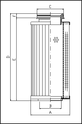 Filtrec R541T40 Filter Element